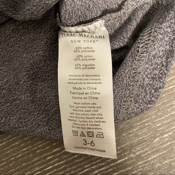 2 for $20💥Isaac Mizrahi Baby Boy Long-Sleeve Polo - Picture 3 of 4